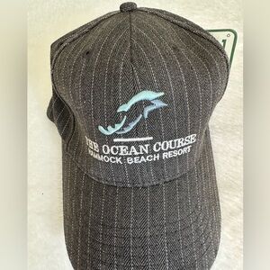 Ocean Course Hammock Beach Resort Golf hat. NWT. Gray